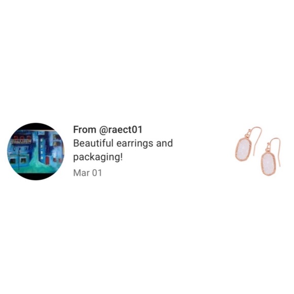 KENDRA SCOTT • Iridescent Drusy Lee Earrings - Picture 4 of 5